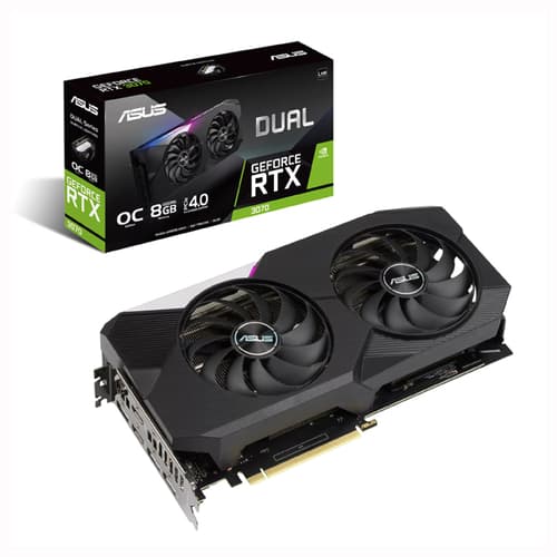 Asus RTX 3070 Dual OC V2 LHR 8GB Graphics Card